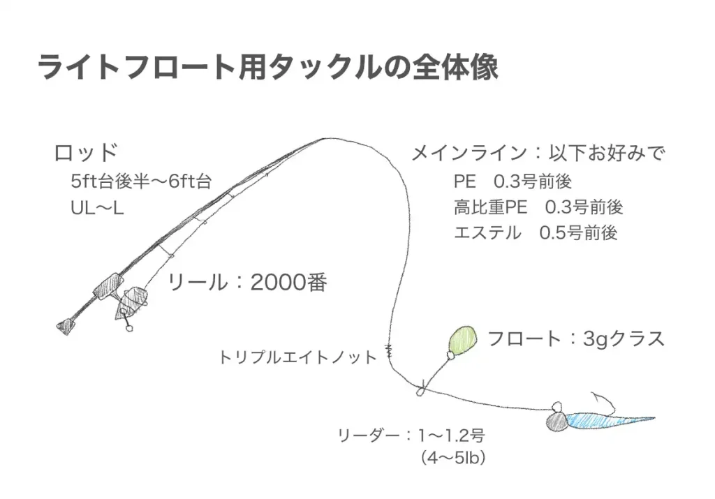 【無駄買いゼロ】フロートアジング完全ガイド|仕掛け・タックル選び・釣り方の正解 | アジング知恵袋